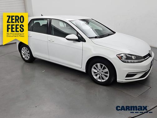 White 2019 Volkswagen Golf S