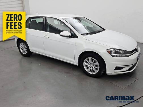 White 2019 Volkswagen Golf S