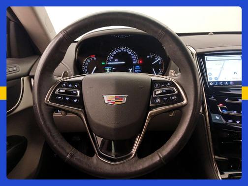 White 2019 Cadillac ATS Luxury