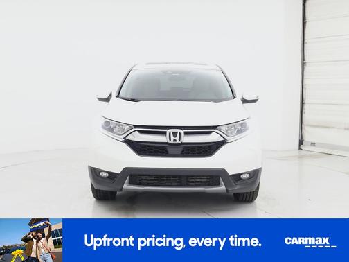 White 2018 Honda CR-V EX
