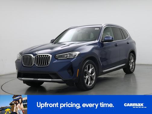 Blue 2022 BMW X3 sDrive30i