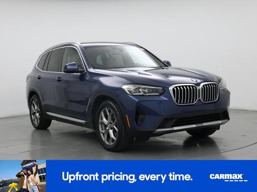Blue 2022 BMW X3 sDrive30i