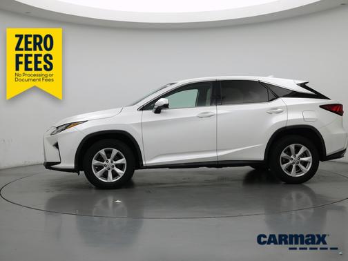 White 2017 Lexus RX 350
