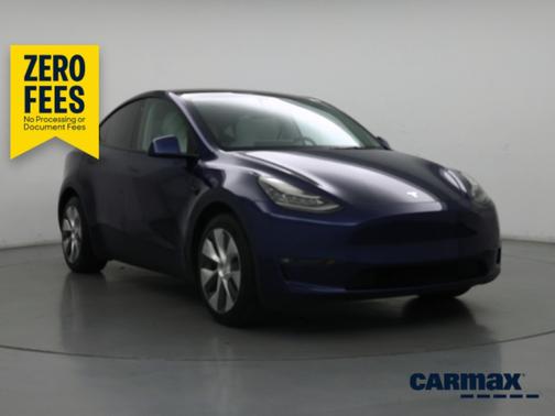 Blue 2021 Tesla Model Y Long Range