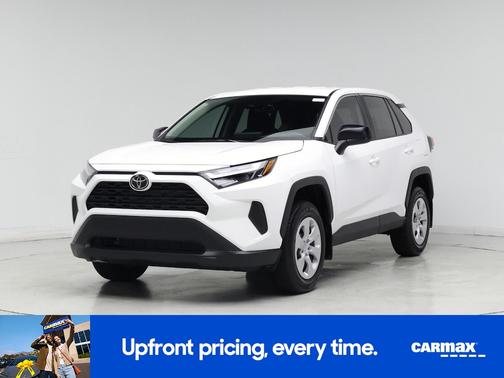 White 2025 Toyota RAV4 LE