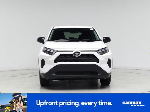 White 2025 Toyota RAV4 LE