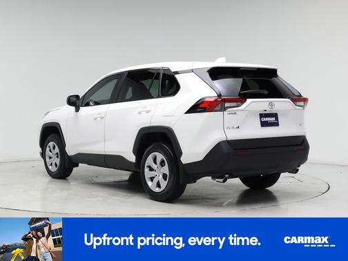 White 2025 Toyota RAV4 LE