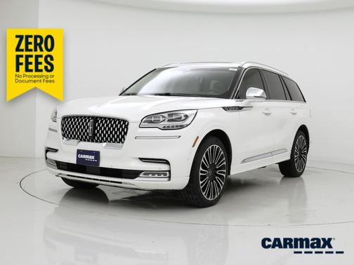 White 2022 Lincoln Aviator Black Label