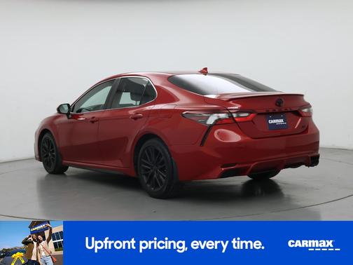 Red 2021 Toyota Camry SE