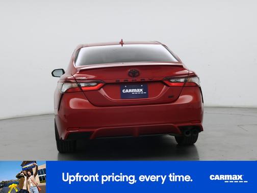 Red 2021 Toyota Camry SE