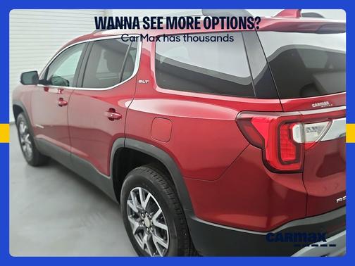 Red 2023 GMC Acadia SLT