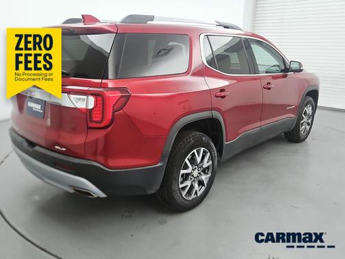 Red 2023 GMC Acadia SLT