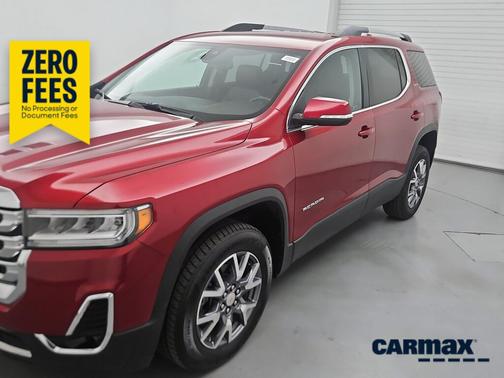 Red 2023 GMC Acadia SLT