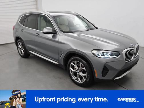 Gray 2023 BMW X3 sDrive30i