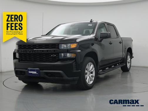 Black 2021 Chevrolet Silverado 1500 Custom