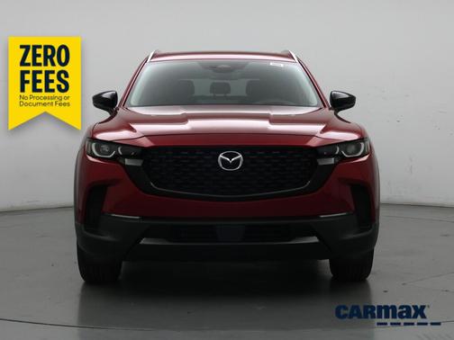 Red 2025 Mazda CX-50 Hybrid Premium Plus