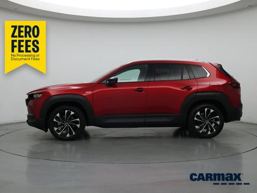 Red 2025 Mazda CX-50 Hybrid Premium Plus