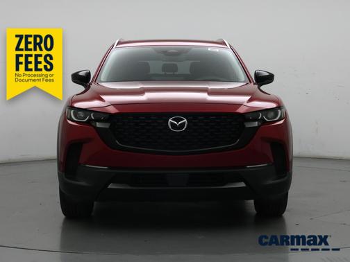 Red 2025 Mazda CX-50 Hybrid Premium Plus
