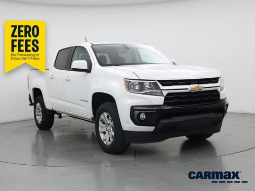 White 2022 Chevrolet Colorado LT