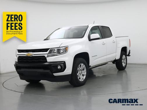 White 2022 Chevrolet Colorado LT
