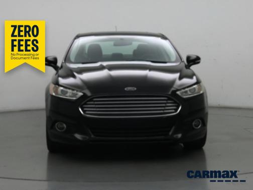 Black 2016 Ford Fusion Titanium