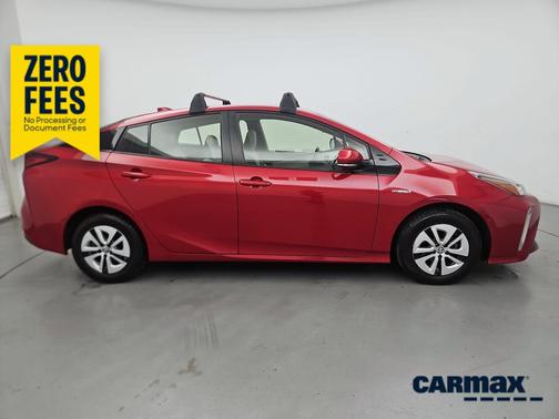 Red 2020 Toyota Prius XLE
