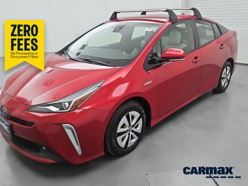 Red 2020 Toyota Prius XLE