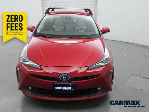 Red 2020 Toyota Prius XLE