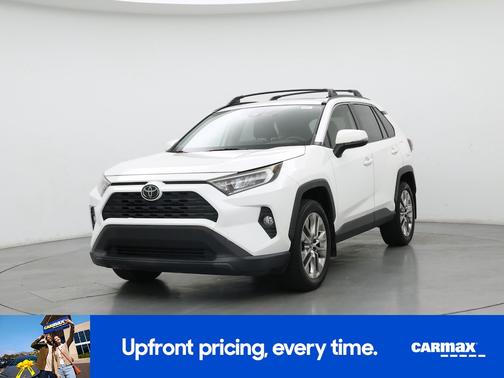 White 2019 Toyota RAV4 XLE Premium