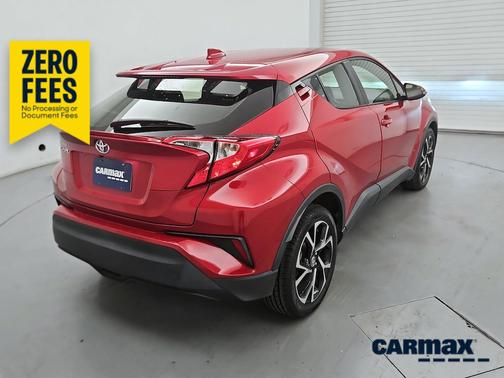 Red 2020 Toyota C-HR XLE