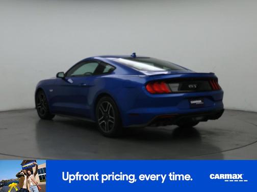 Blue 2021 Ford Mustang GT