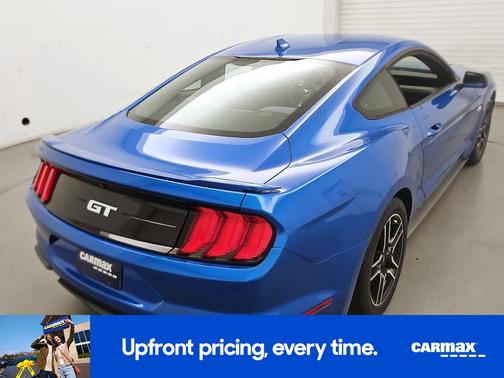 Blue 2021 Ford Mustang GT