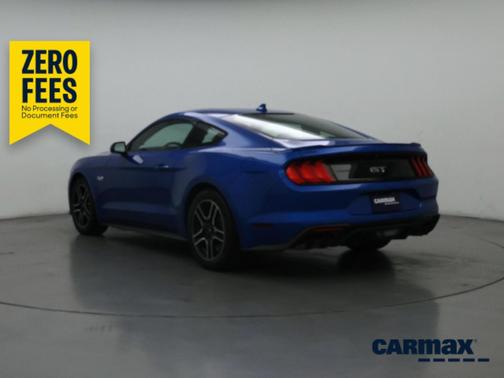 Blue 2021 Ford Mustang GT