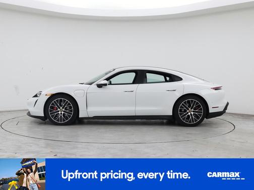 White 2022 Porsche Taycan 4S