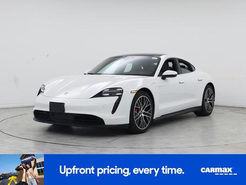 White 2022 Porsche Taycan 4S