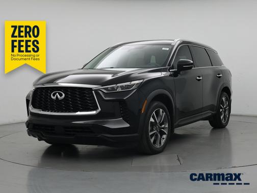 Black 2023 INFINITI QX60 Luxe