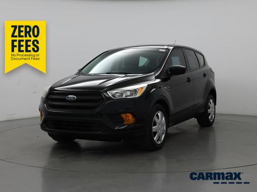 Black 2017 Ford Escape S