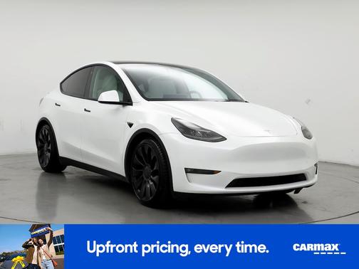 White 2021 Tesla Model Y Performance