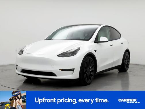 White 2021 Tesla Model Y Performance