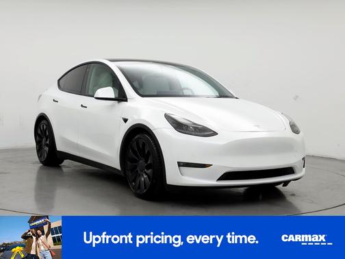 White 2021 Tesla Model Y Performance