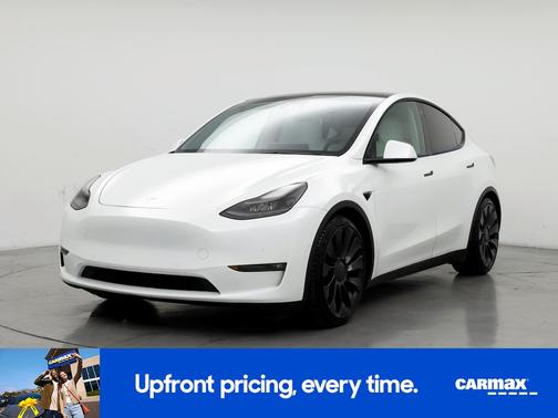 White 2021 Tesla Model Y Performance