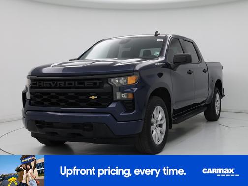 Blue 2022 Chevrolet Silverado 1500 Custom