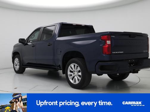 Blue 2022 Chevrolet Silverado 1500 Custom
