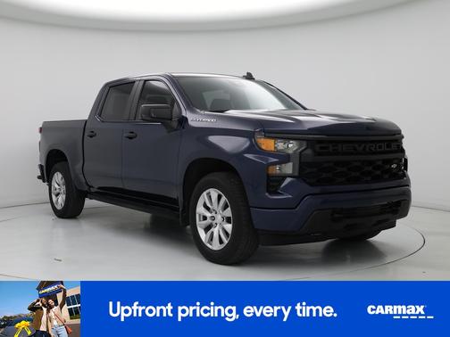 Blue 2022 Chevrolet Silverado 1500 Custom