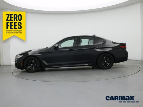Black 2021 BMW M550 I xDrive