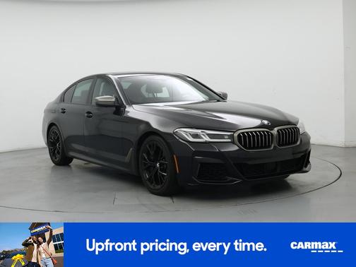 Black 2021 BMW M550 I xDrive