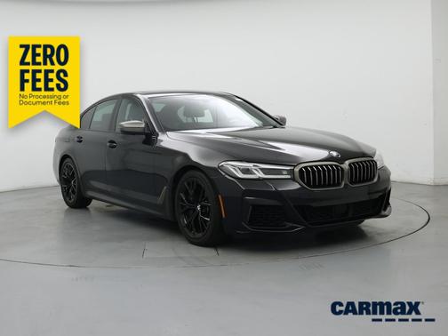 Black 2021 BMW M550 I xDrive