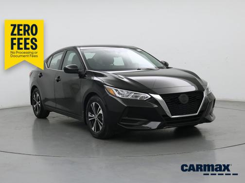 Black 2022 Nissan Sentra SV