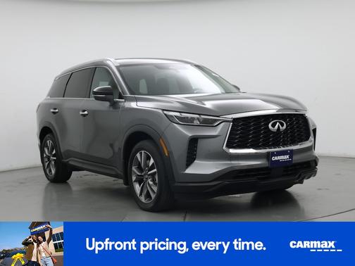 Gray 2023 INFINITI QX60 Luxe