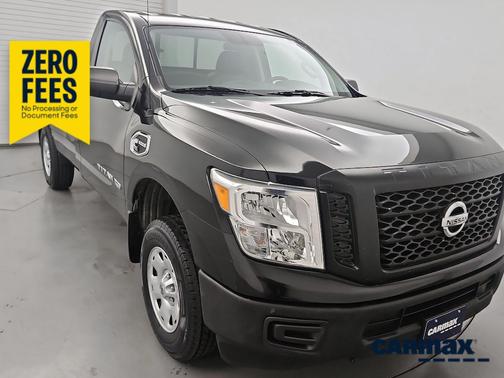 Black 2017 Nissan Titan XD S